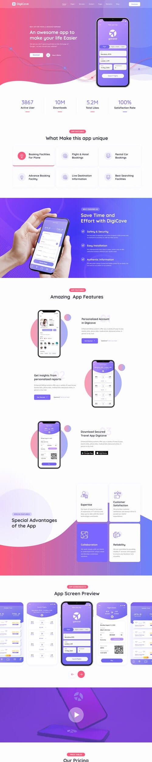 App Landing